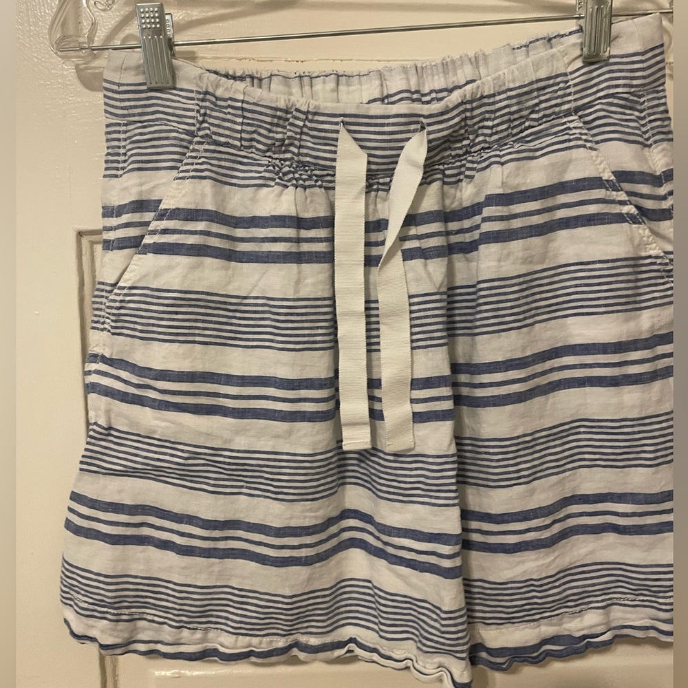JCREW linen skirt size 2
